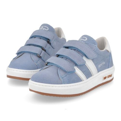Hip sneakers jeans bl Jongens (jeans blauw klittenband sneaker - H1202) - Junior Steps