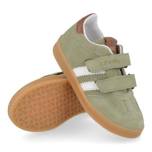 Hip sneakers kaki  ( - kaki combi sneakerH1512/Z) - Junior Steps