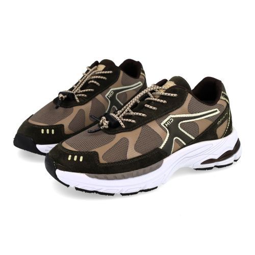 Hip sneakers kaki  (Kaki  sneaker - H1662) - Junior Steps