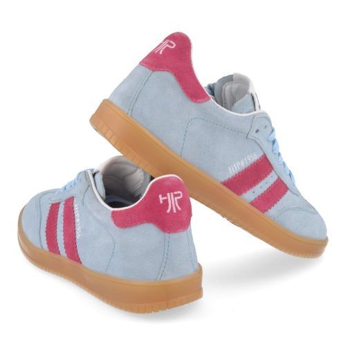 Hip sneakers lichtblauw Meisjes ( - lichtblauw combi sneakerH1511/U) - Junior Steps