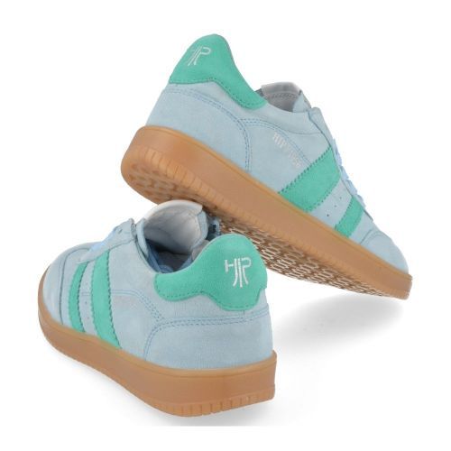 Hip sneakers lichtblauw Meisjes ( - lichtblauwe sneaker H1511) - Junior Steps