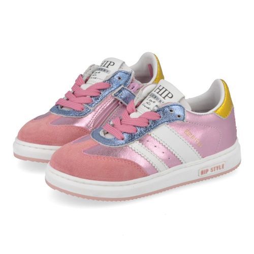 Hip Sneakers pink Girls (H1510) - Junior Steps