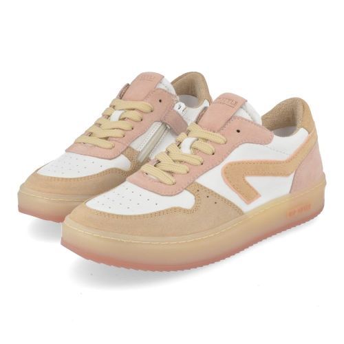 Hip sneakers roze Meisjes ( - roze sneakerH1804) - Junior Steps