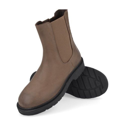 Hip laarzen kort taupe Meisjes (Taupe korte laars - H1117 combi taupe) - Junior Steps