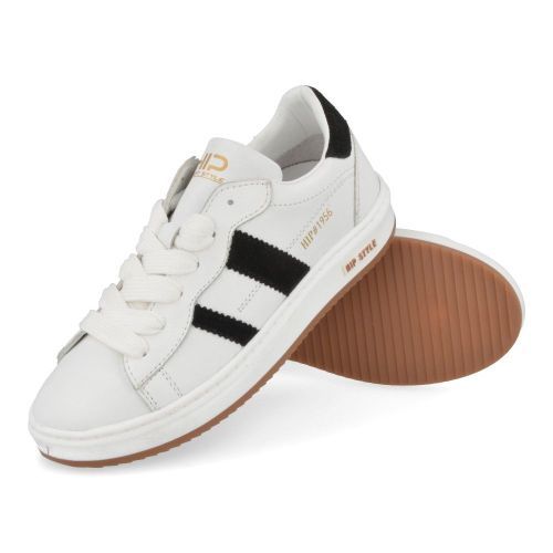 Hip sneakers wit  ( - witte sneakerH1811) - Junior Steps