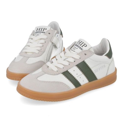 Hip sneakers wit  ( - witte sneaker H1511) - Junior Steps