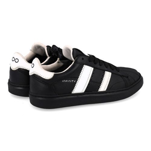 Hip sneakers Zwart  (zwarte sneaker - H1120) - Junior Steps