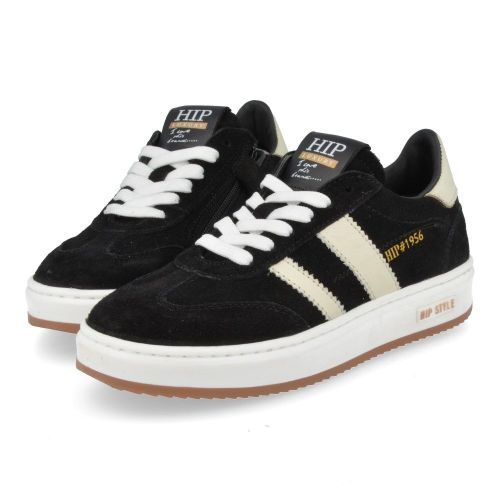 Hip Sneakers Black  (H1311/B) - Junior Steps