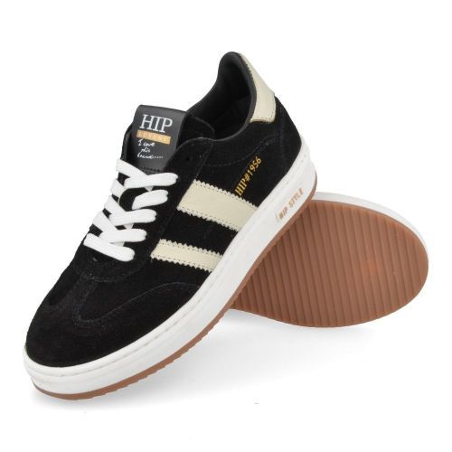 Hip Sneakers Black  (H1311/B) - Junior Steps