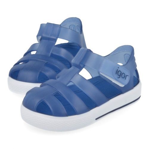 Igor watersandalen blauw  ( - star blauwe watersandaal10171-063) - Junior Steps
