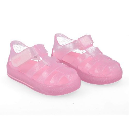 Igor watersandalen roze Meisjes ( - star roze glitter watersandaal10265-049) - Junior Steps