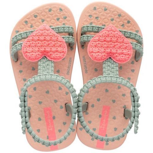Ipanema slippers kaki Meisjes ( - watersandaaltje hartje kaki81997 AG198) - Junior Steps
