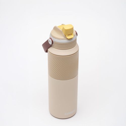 Kambukka drinkfles beige  (drinkfles dupla Insulated 1000ml - 11-10002 desert sand) - Junior Steps