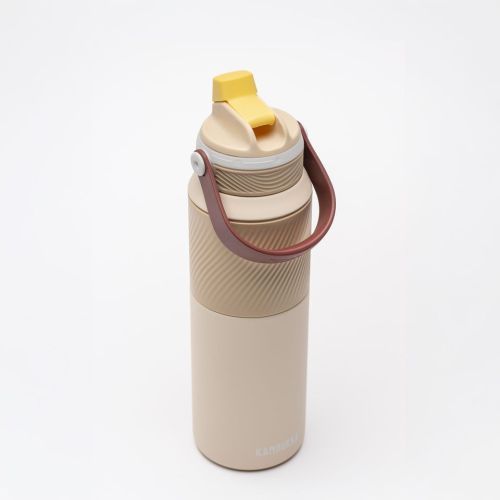 Kambukka drinkfles beige  (drinkfles dupla Insulated 1000ml - 11-10002 desert sand) - Junior Steps