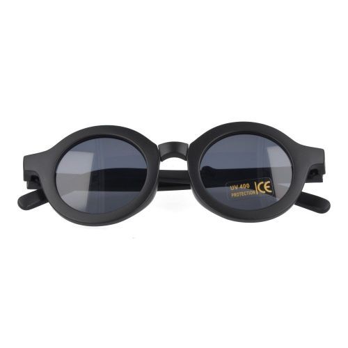 Kidzkiddo zonnebril Zwart  (zwarte zonnebril kinderen plooibaar - FD2023) - Junior Steps