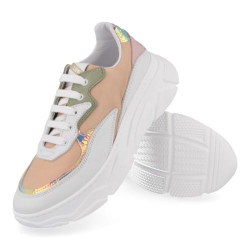Lepi sneakers wit Meisjes ( - witte sneaker6622) - Junior Steps
