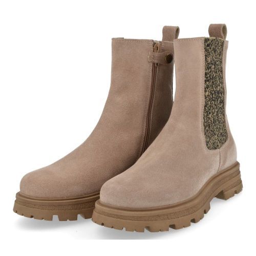 Luca Short boots beige Girls (2491) - Junior Steps