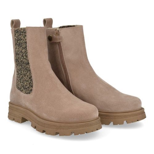 Luca Short boots beige Girls (2491) - Junior Steps