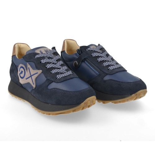 Luca Sneakers Blue Boys (2200) - Junior Steps