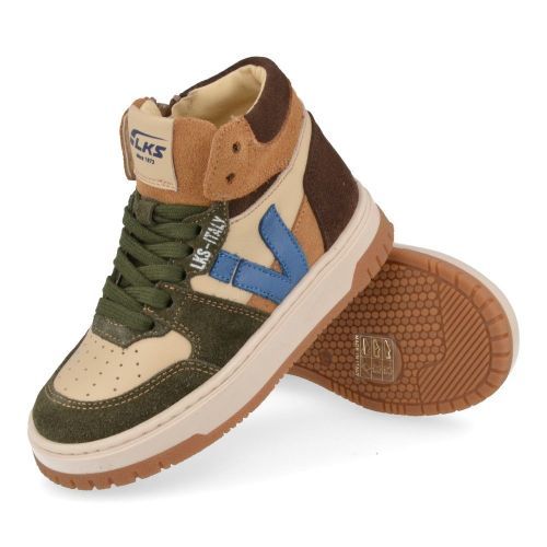 Luca Sneakers Khaki Boys (2472) - Junior Steps