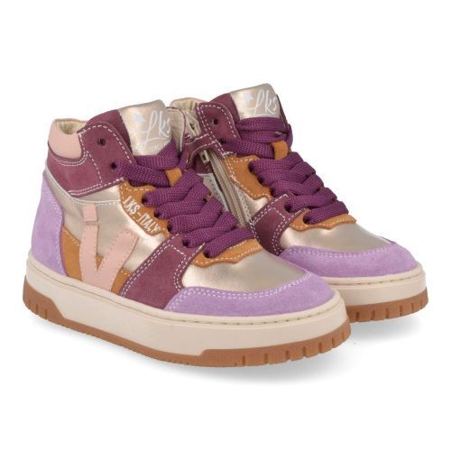 Luca Baskets Violet Filles (2495) - Junior Steps