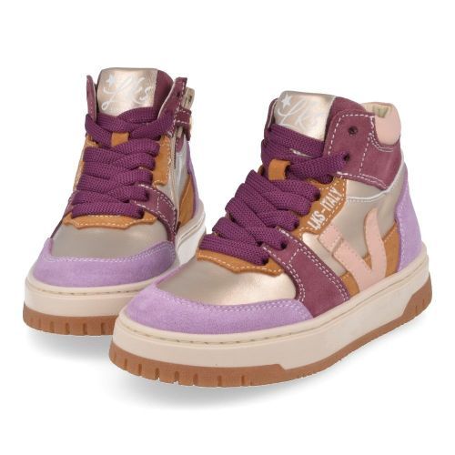 Luca Baskets Violet Filles (2495) - Junior Steps