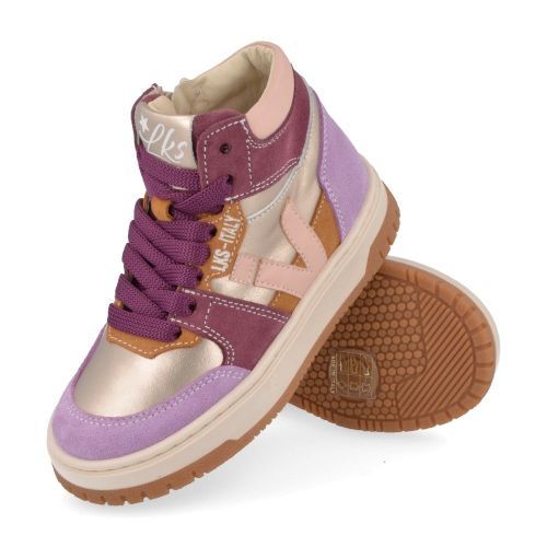 Luca Baskets Violet Filles (2495) - Junior Steps