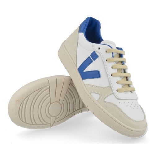 Luca sneakers wit Jongens ( - witte sneaker 2361) - Junior Steps