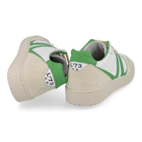 Luca sneakers wit Jongens ( - witte sneaker 2363) - Junior Steps