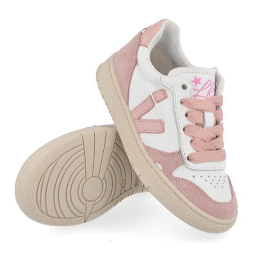 Luca Sneakers pink Girls (2481) - Junior Steps