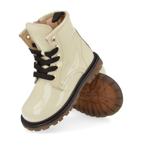 Lunella veterbottine beige Meisjes ( - beige veterbottine24202) - Junior Steps