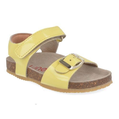 Lunella sandalen geel Meisjes ( - gele voetbedsandaal20916) - Junior Steps