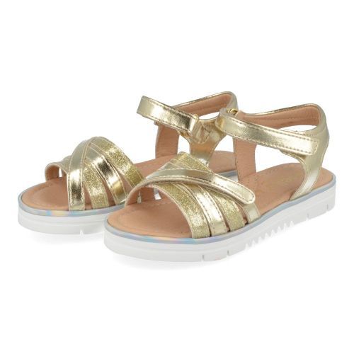 Lunella sandalen GOUD Meisjes ( - gouden sandaal 25662) - Junior Steps