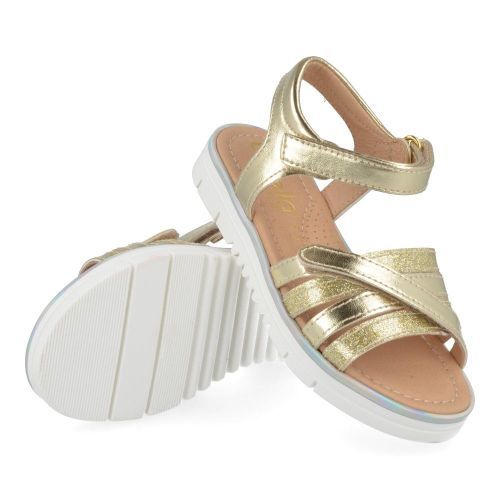 Lunella sandalen GOUD Meisjes ( - gouden sandaal 25662) - Junior Steps