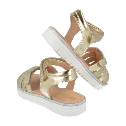 Lunella sandalen GOUD Meisjes ( - gouden sandaal 25662) - Junior Steps