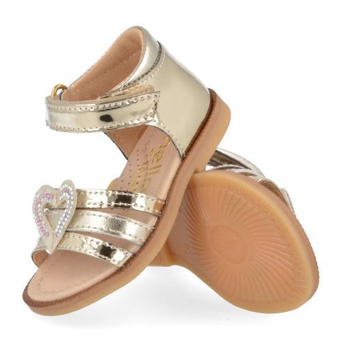 Lunella Sandals Gold Girls (23105) - Junior Steps