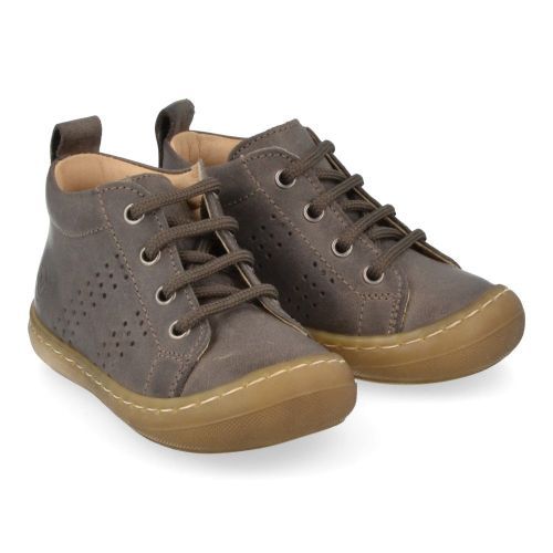 Lunella Lace shoe Grey  (23550) - Junior Steps