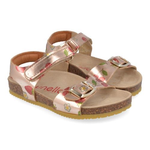 Lunella sandalen roze Meisjes ( - rozé voetbedsandaal 24908) - Junior Steps