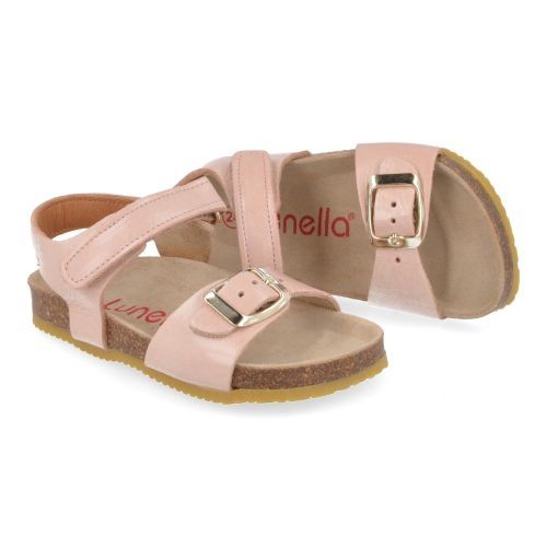 Lunella sandalen roze Meisjes ( - roze voetbedsandaal 23408) - Junior Steps