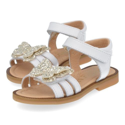 Lunella Sandals wit Girls (25656) - Junior Steps