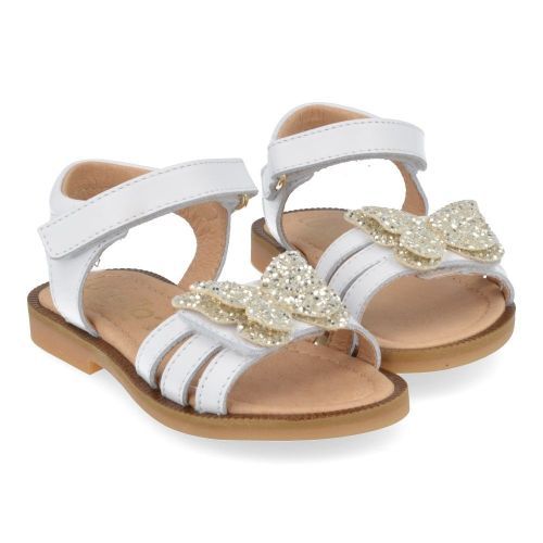 Lunella Sandals wit Girls (25656) - Junior Steps