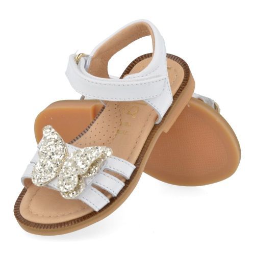 Lunella Sandals wit Girls (25656) - Junior Steps