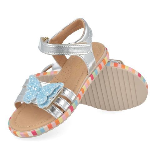 Lunella Sandals Silver Girls (25656) - Junior Steps