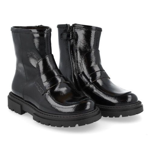 Lunella Bottes courtes Noir Filles (24468) - Junior Steps