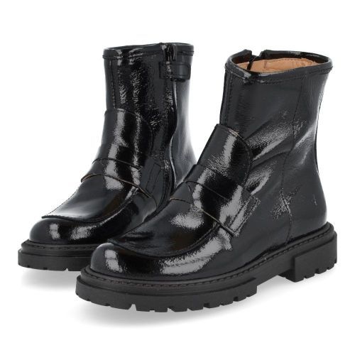 Lunella Short boots Black Girls (24468) - Junior Steps