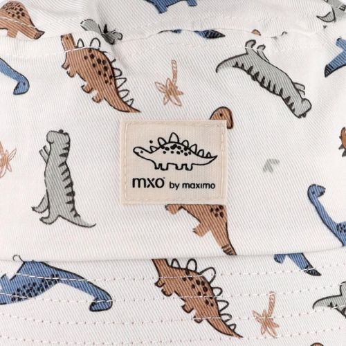 Maximo hoeden ecru Jongens (Kinder zonnehoedje met dinoprint - 64503-955976 /49) - Junior Steps