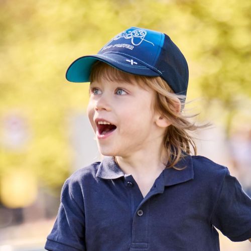 Maximo petten blauw  (Kinderpet 