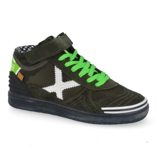 Munich sneakers grijs Jongens ( - kaik vetersneaker1574050) - Junior Steps