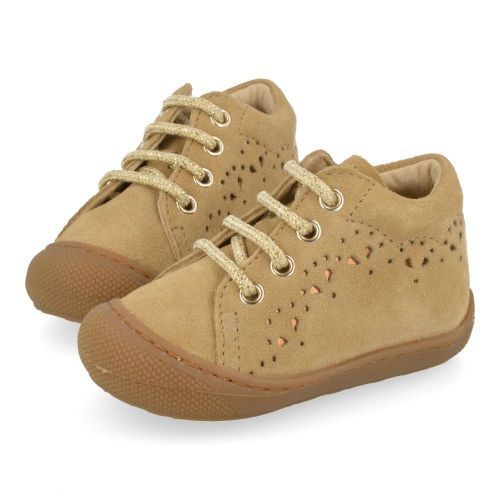 Naturino babyschoenen beige Meisjes (babyschoentje beige suéde - Lubby) - Junior Steps