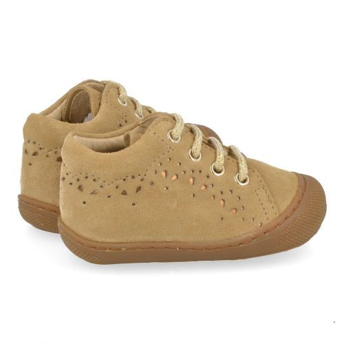 Naturino babyschoenen beige Meisjes (babyschoentje beige suéde - Lubby) - Junior Steps